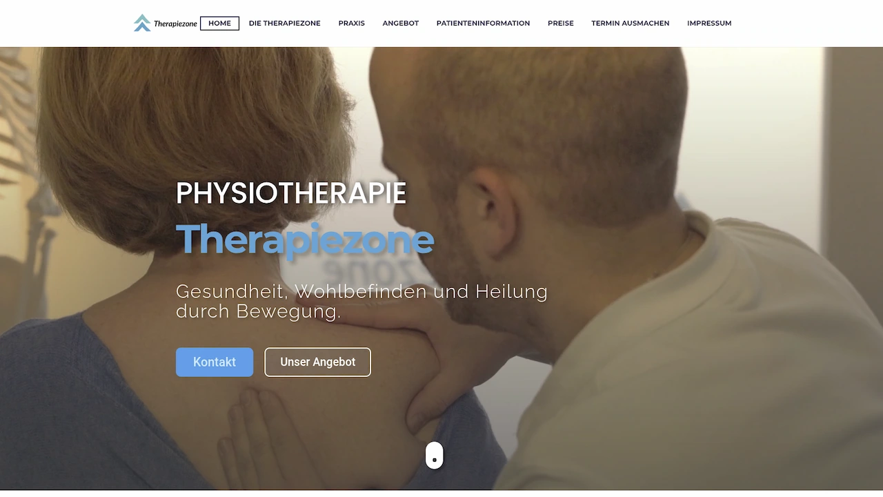 Physiotherapy Practice Website